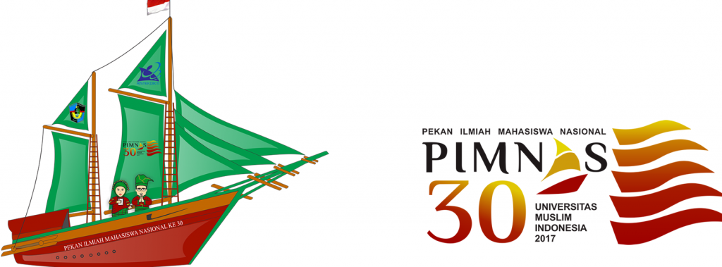 logo pimnas ke 30 tahun 2017 beserta maskot